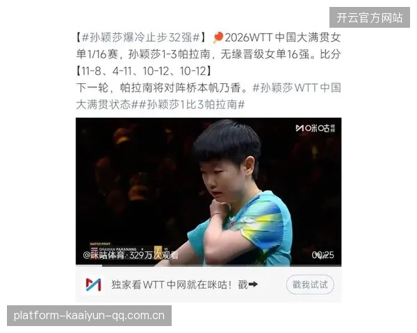 中国WTT大满贯再爆冷：从“逆袭”到“逆天”——赛事与选手的传奇故事